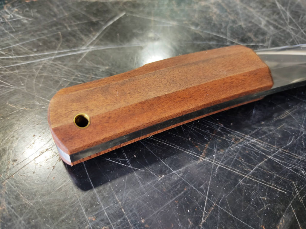 タシロのハンドル完成。
