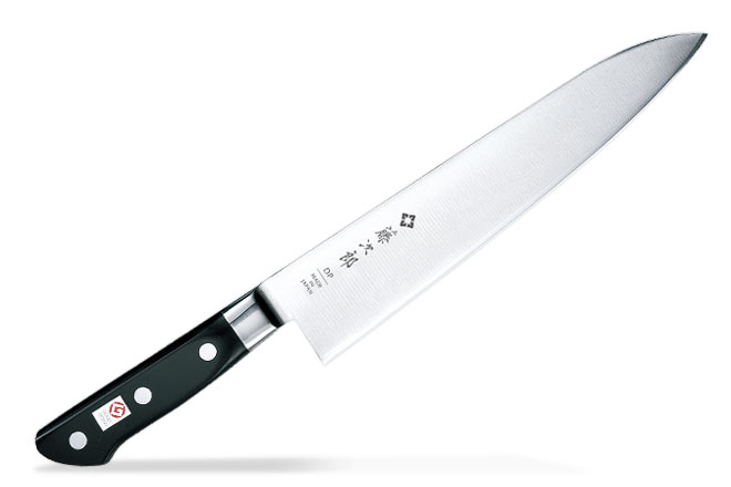 プロ用から家庭用として万能包丁としてお使いいただける藤次郎のスタンダード牛刀