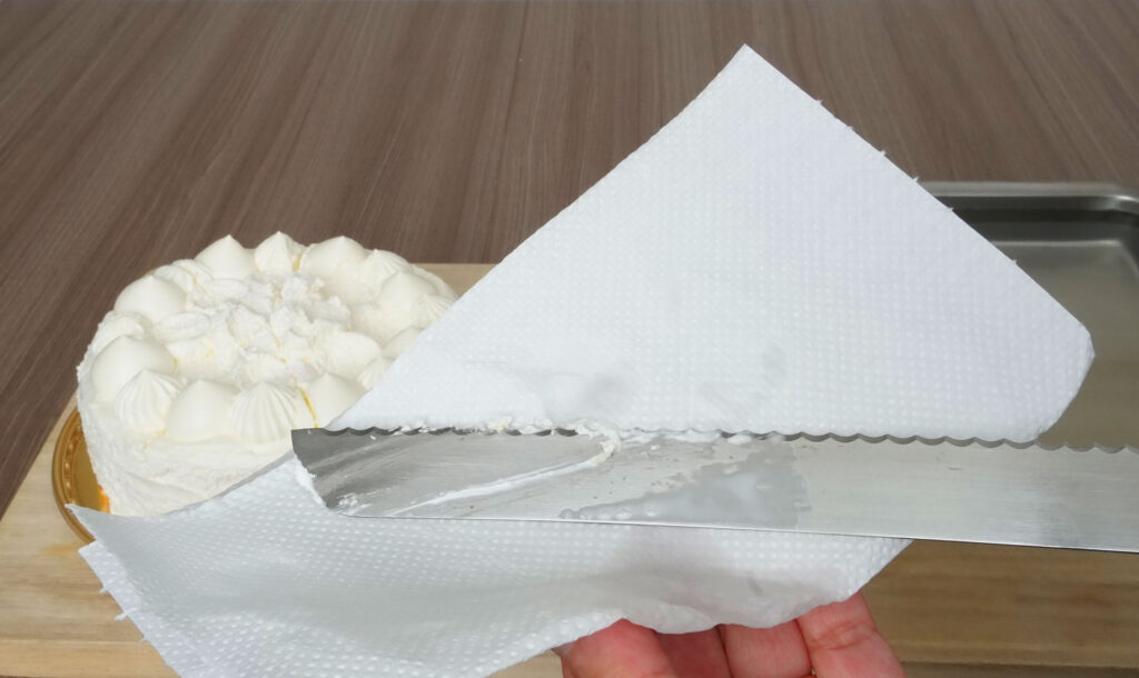 包丁をきれいにする