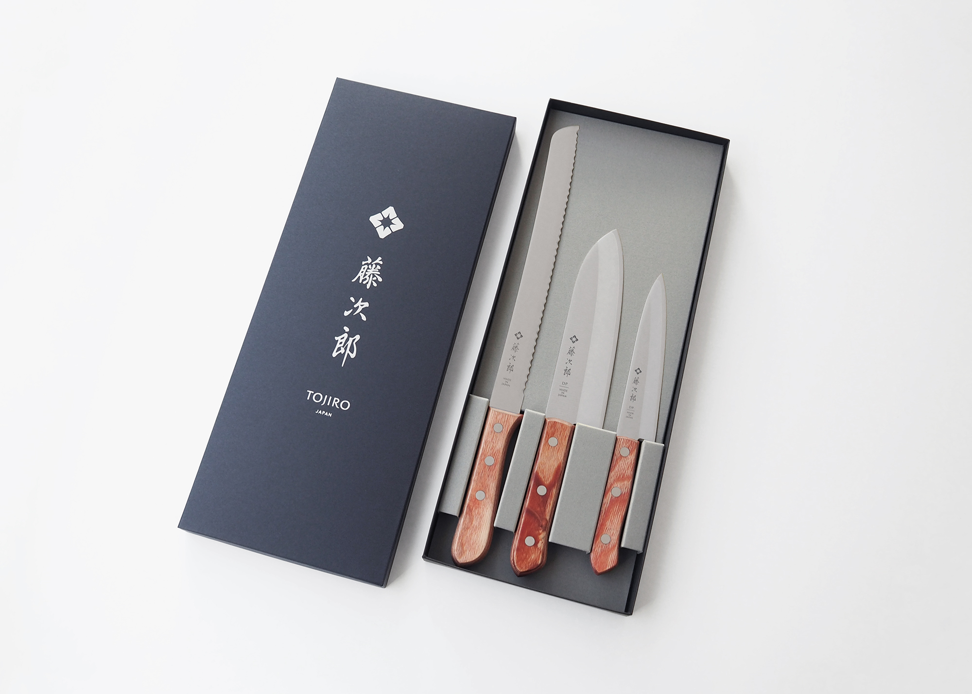 藤次郎 最初の3本セット（ブラウン）