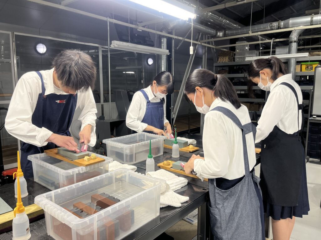 高校生研ぎ直し体験会