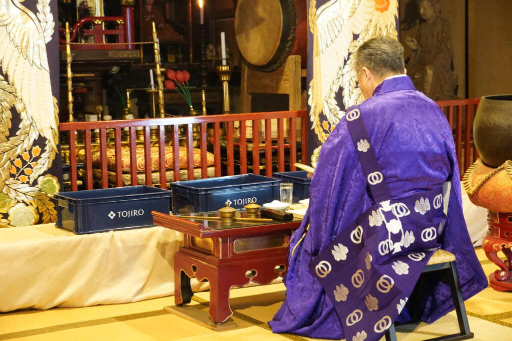 包丁供養祭の様子（2024年)